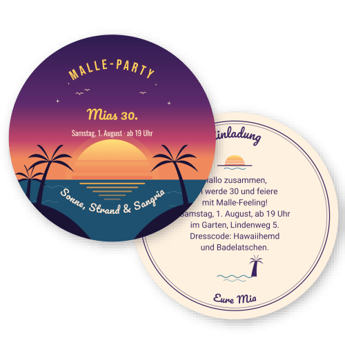 Malle-Sonnenuntergang – Mallorca-Party