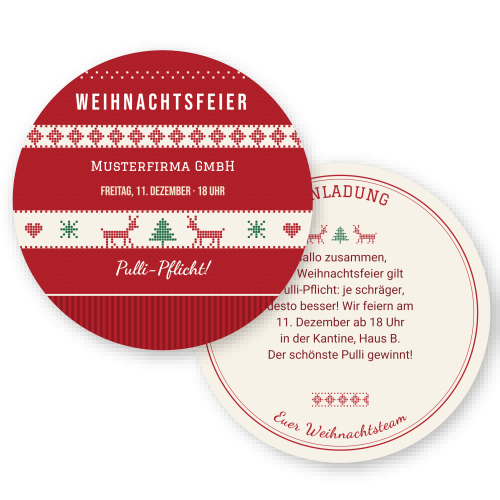Ugly Christmas Sweater – Weihnachtsfeier
