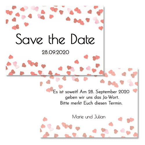 Love | Save the Date Karte